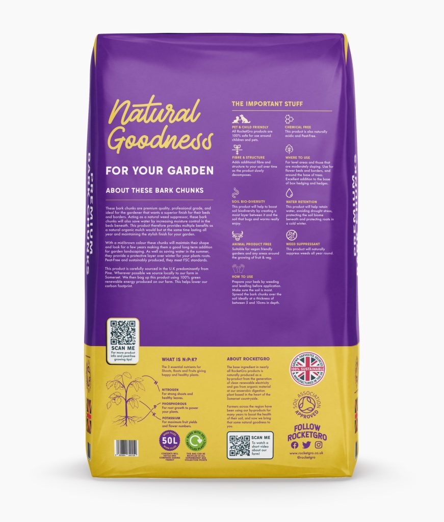 Premium Bark Chunks 50L RocketGro premium-bark-chunks-50l-rocketgro