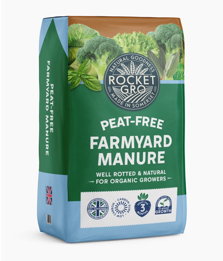 Fym Well Rotted Peat-Free Farmyard Manure 40L - RocketGro